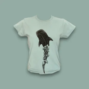 Playera Mujer Tiburón Ballena