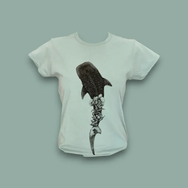 Playera Mujer Tiburón Ballena