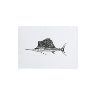 Canvas 20x25 cm - Pez Vela