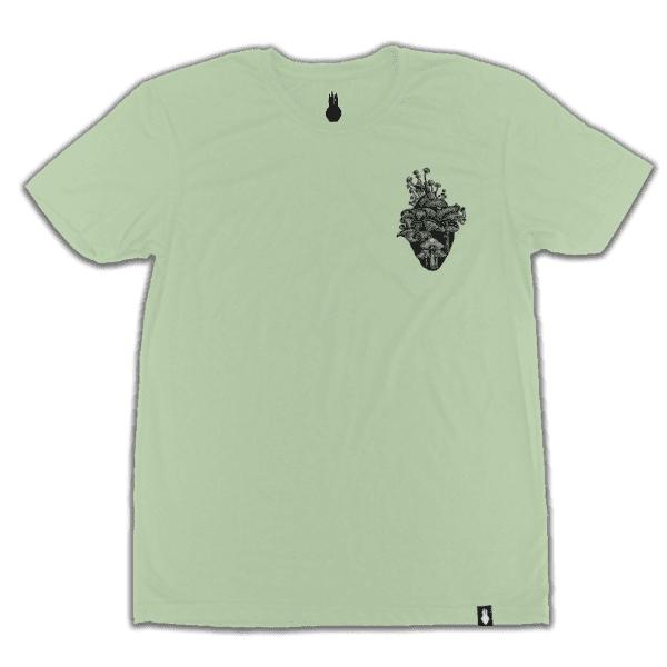 Playera Hombre Corazón Fungi - Image 2