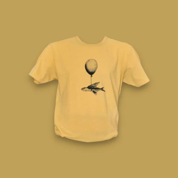 Playera Hombre Pez Volador