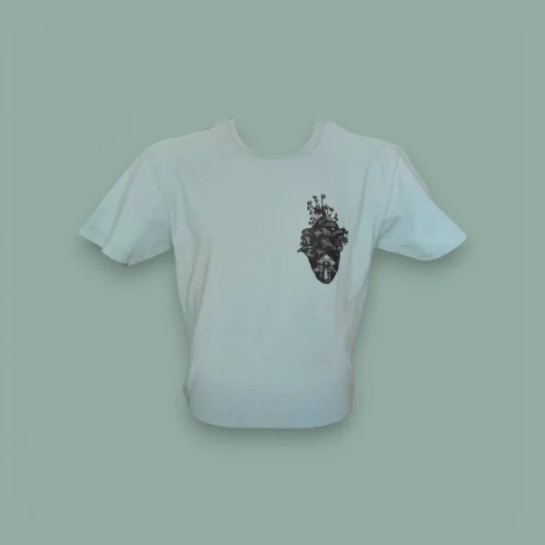 Playera Hombre Corazón Fungi - Image 3