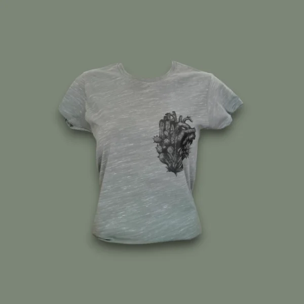Playera Mujer Corazón Árido