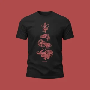 Playera Hombre Cefalópodos